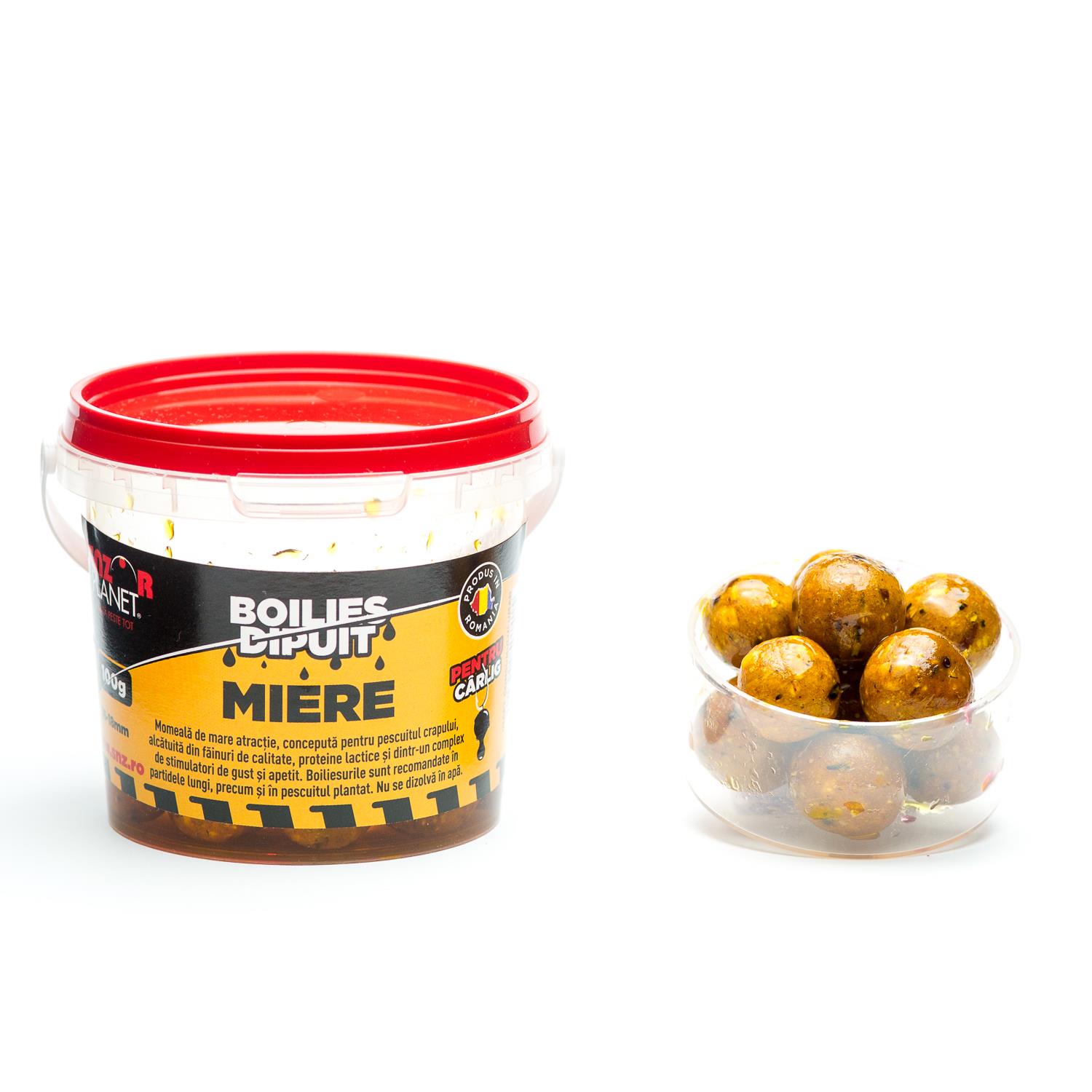 BOILIES DIPUIT PENTRU CARLIG 100g SENZOR PLANET 2017 - boilies-dipuit-miere.jpg